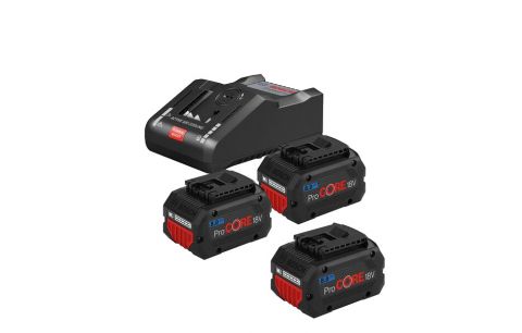 Starterset ProCORE 18V 3x8.0Ah, Met lader GAL 18V-160C