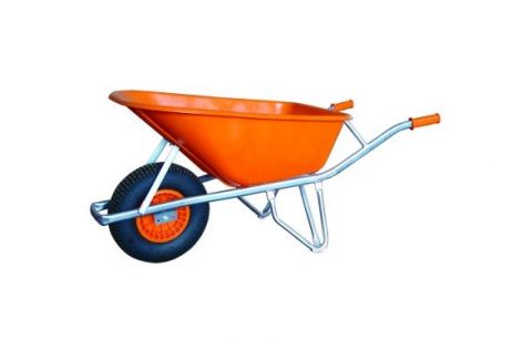 Kruiwagen Bouw GO100PD Oranje 110L 2ply