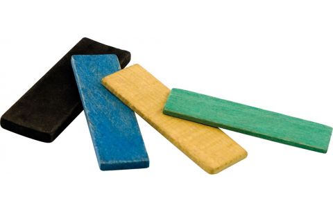 Beglazingsblok hout 20x1x80mm naturel