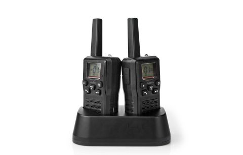 Walkie talkieset WLTK1010BK, 2 handsets, 10km, 8 kanalen