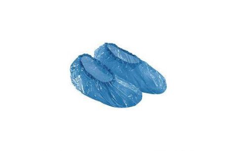 Overschoenen bezoeker Blauw polyethyleen