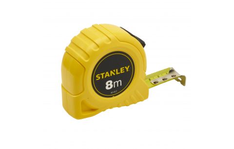 Rolmeter Stanley geel
