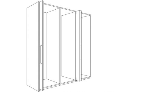 Concepta III 25 1200-2200mm links