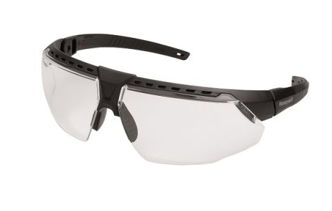 Veiligheidsbril AVATAR zwart blanke lens