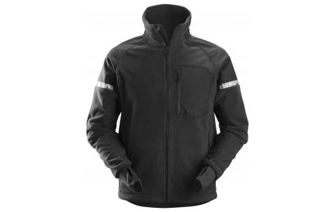 Fleece Jas 8005 AllroundWork Zwart L