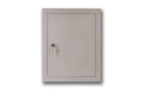 Brievenkastdeur 529/3 alu, zonder klep