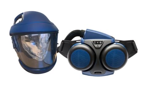 Motorunit SR 500 met afscherming SR 570 blauw/zwart , pakket