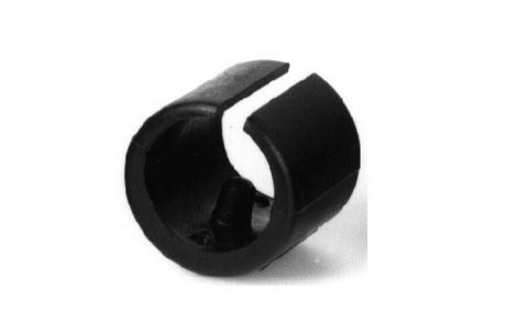 Dop sleebuis zwart pvc 24-26