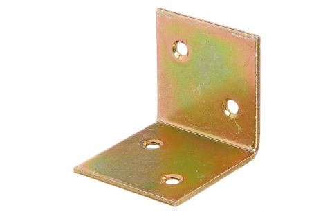 Versterkingshoek geel verzinkt 40x40x40x2mm