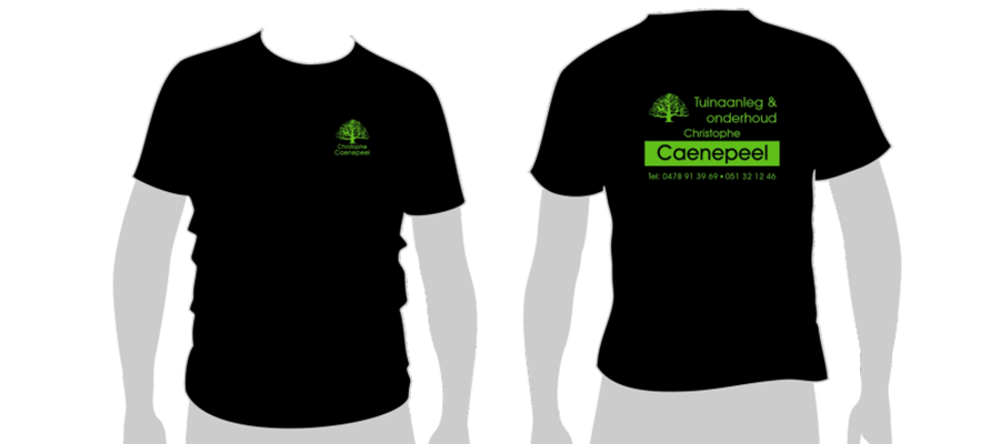 T-shirt bedrukken Caenepeel