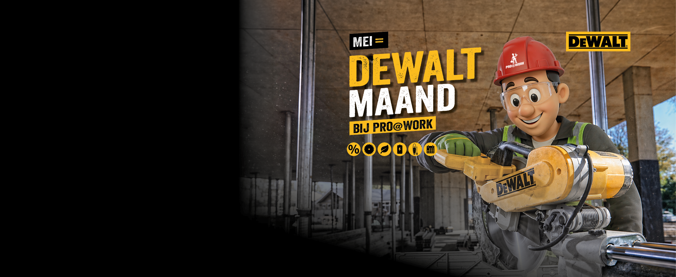 Mei is Dewalt maand