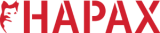 Logo for de brand Hapax