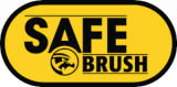 Logo for de brand SAFEBRUSH