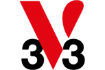 Logo for de brand V33