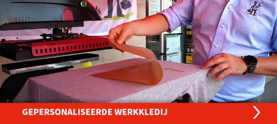 gepersonaliseerde werkkledij - bedrukte werkkledij