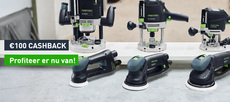 Gratis accu actie Festool