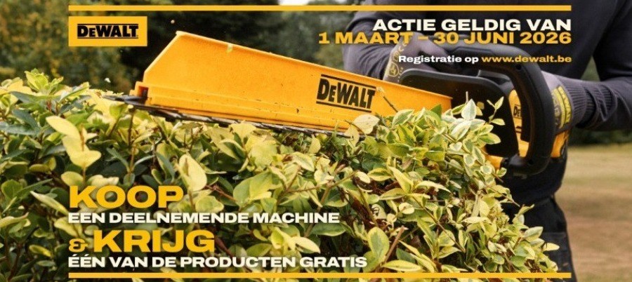 Koop en krijg actie outdoor Dewalt