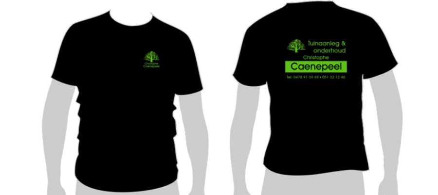 T-shirt bedrukken Caenepeel
