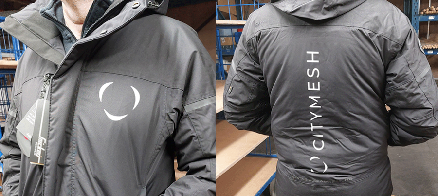 Jas Snickers bedrukken Citymesh