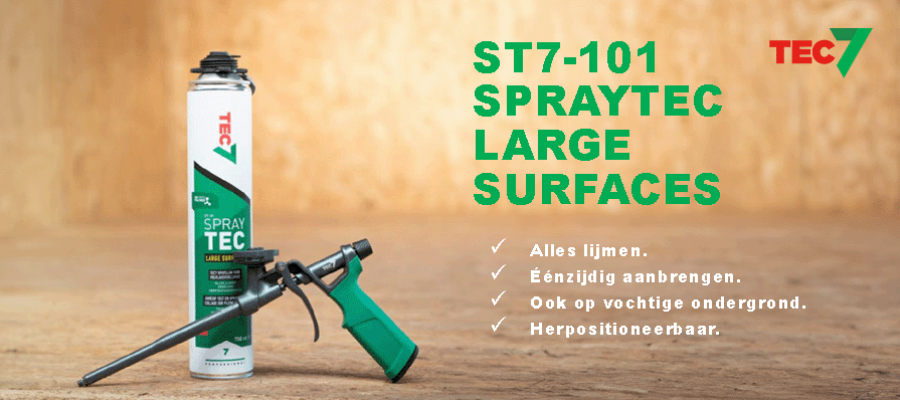 Spraytec Labx SprayTec Spuitlijm - De eerste spuitbare ms hybride polymeerlijm