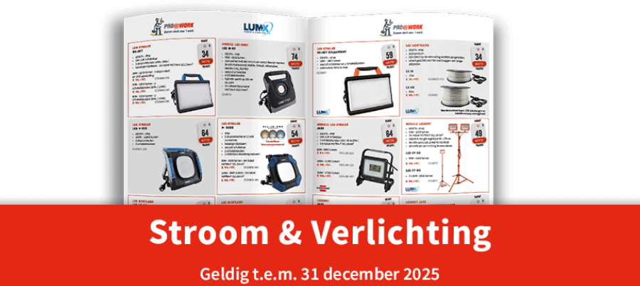 Stroom & verlichting promoties